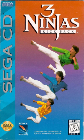 couverture jeux-video 3 Ninjas Kick Back