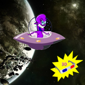 couverture jeu vidéo 3D Alien Attack