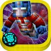 couverture jeu vidéo 3D Blocks Skins Running Run Pro "for Transformers"