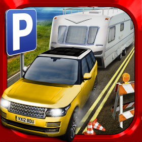 couverture jeu vidéo 3D Caravan Motor Home Parking Simulator