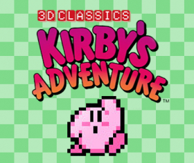 couverture jeu vidéo 3D Classics : Kirby&#039;s Adventure