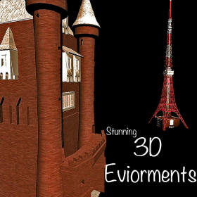 couverture jeu vidéo 3D Enviorments