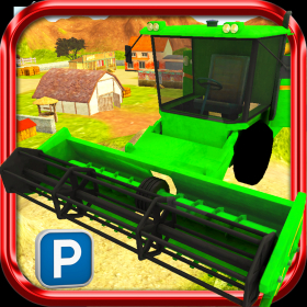 couverture jeu vidéo 3D Farm Harvester Parking Simulator Free