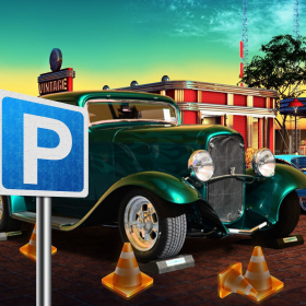 couverture jeu vidéo 3D Gang maffieux classique parking magnat