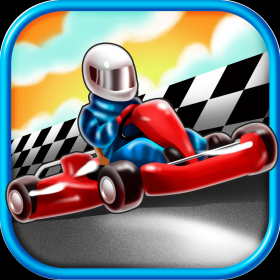 couverture jeu vidéo 3D Go Kart Racing Madness par la rue de conduite échapper Simulator Jeu Pour les ados gratuits