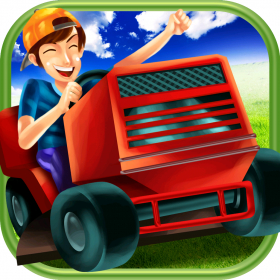couverture jeu vidéo 3D Lawn Mower Racing Game GRATUIT