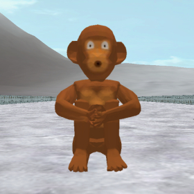 couverture jeu vidéo 3D Monkey Curling