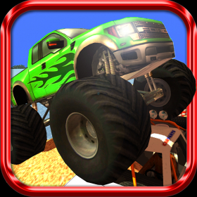 couverture jeu vidéo 3D Monster Truck Island Offroad Rally - Parking Simulator Free