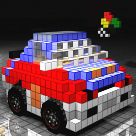 couverture jeu vidéo 3D Pixel Racing All Contents Unlocked at Start