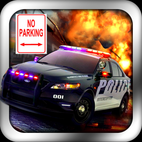couverture jeu vidéo 3D Police Car Parking Free - Jeux gratuits de voitures de stationnement
