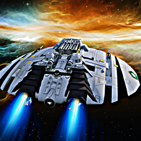 couverture jeu vidéo 3D Space Ship Racing meilleurs Jeux pour les enfants payés