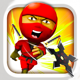 couverture jeu vidéo 3D Tiny Ninja Fun Run Free - Mega Kids Jump Race To The Aztec Temple Games