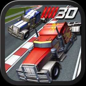 couverture jeu vidéo 3D Truck Racing : High Speed Race