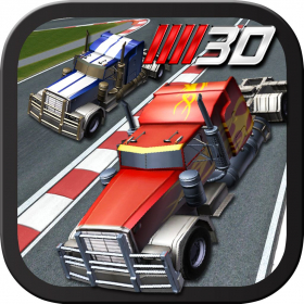 couverture jeu vidéo 3D Truck Racing Pro : High Speed Race