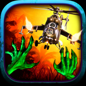 couverture jeu vidéo 3D Village Warfare by helicopter