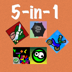 couverture jeu vidéo 5 in 1 GameZilla