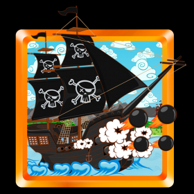 couverture jeu vidéo 7 Seas Pirates Adventure Game Kids With Top Nouveaux Tir navires pirates et Fun GRATUIT