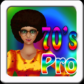 couverture jeu vidéo 70's Fashion & Dress Up Game PRO! A High Style Psychedelic Disco Party Makeover