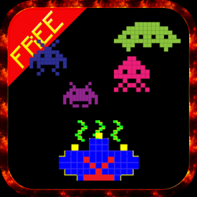 couverture jeu vidéo 8 Bit Alien Invaders FREE