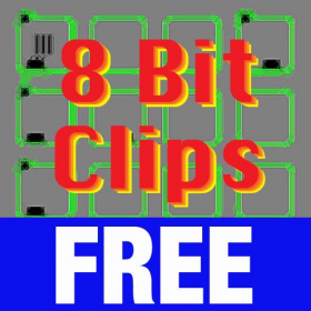 couverture jeu vidéo 8 Bit Sound Clips