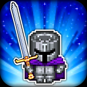 couverture jeu vidéo 8bit Chevalier - Pixel Meurtre / 8bit Knight - Pixel Slayin
