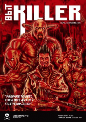 couverture jeu vidéo 8bit killer