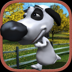 couverture jeu vidéo A 3D Ninja Dog Escape