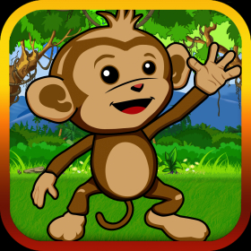 couverture jeu vidéo A Baby Chimp Temple - Crush and Run above Candy Snakes version 2