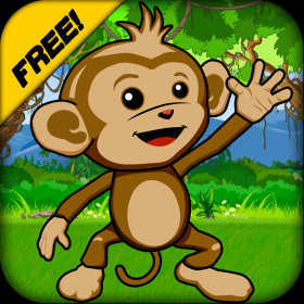 couverture jeu vidéo A Baby Monkey Run - Fun Kong Race Against Spider Snakes