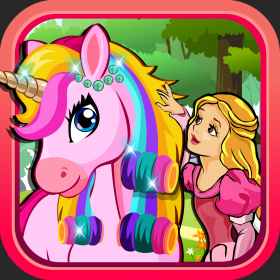 couverture jeu vidéo A Baby Pony Little Pet Spa Doctor - my pets vet hair salon &amp; makeover dress up games for girls kids