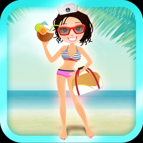 couverture jeu vidéo A Beach Summer Stars Paradise Island Sea Conception et de Game Maker