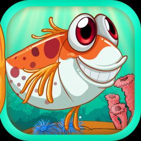 couverture jeu vidéo A Big Fish Shark Fly Tap Through Out Water - Pro Fishing Sea Game-s