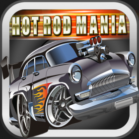 couverture jeu vidéo A Big Hot Rod Mania - Crazy Fun High Speed Racing Action Game
