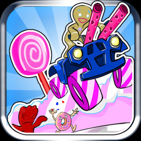 couverture jeu vidéo A Bike Race of Gingerman Oven Escape: Kakao vs. Sugar Candy Treats! - Free Multiplayer Game
