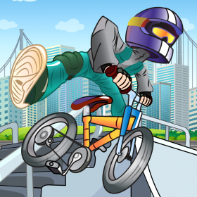 couverture jeu vidéo A BMX Trick Mountain Bike Race EPIC - Extreme Stunt Jumping Game