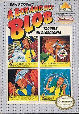 couverture jeu vidéo A Boy and His Blob : Trouble on Blobolonia