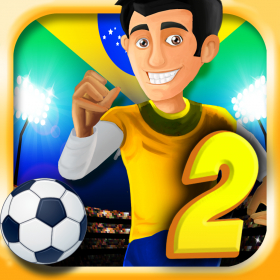 couverture jeu vidéo A Brazil World Soccer Football Run 2 2014: Road to Rio Finals - Win the Cup!
