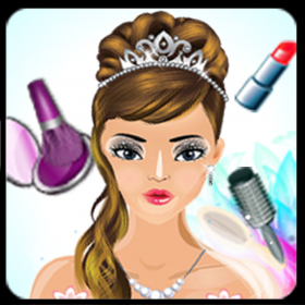 couverture jeux-video A Celebrity Fashion Dress Up, Makeover, and Make-up Salon Touch Games for Kids Girls