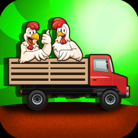 couverture jeu vidéo A Chicken Farm - My Tiny Tractor Racing Game for Kids - Full Version