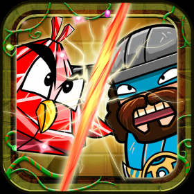 couverture jeu vidéo A Clash of Ninjas and Diamond Birds: Temple Blitz Free
