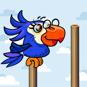 couverture jeu vidéo A Clumsy Jump By Flapper Parrot - New Addictive Skippy Bird Climb Game (Pro)