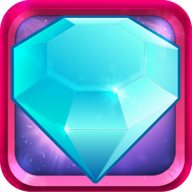 couverture jeu vidéo A Dazzling Diamond - Sparkling Gem Stack Up Puzzle FREE