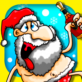 couverture jeu vidéo A Drunk Santa! FREE : Half Naked Hussle Game - By Dead Cool Apps