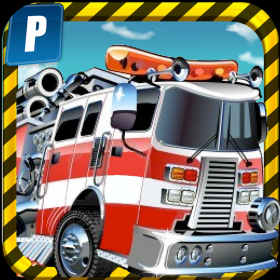 couverture jeu vidéo A Fire Truck Parking Simulator - Free Realistic Trucks Driving Test Game