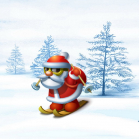 couverture jeu vidéo A Game About Bouncy Santa