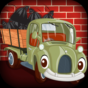 couverture jeu vidéo A Garbage Truck Trash Toss - FREE Waste Catch Recycle Game