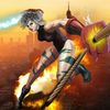 couverture jeu vidéo A Girl Militia In Rope - Woman With Swing Stick