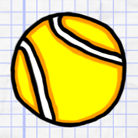 couverture jeu vidéo A Glow Doodle Tennis 2 FREE - Highly Addictive