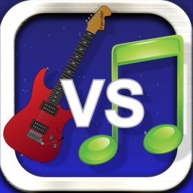 couverture jeu vidéo A Guitar Vs Music Game