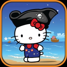couverture jeu vidéo A Hello Kitty Pirate Adventure: Save kitty jumping & running game for thanksgiving day